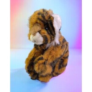 TY CLASSIC TIGER BENGAL Beanie Bean Bag Plush Stuffed Animal Cub Lion 1997
